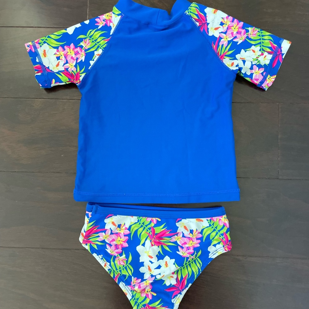 Tommy Bahama Koi 2 piece swim, size 3T - Picture 6 of 6